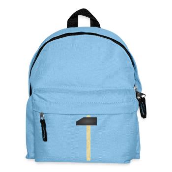 Metal Hammer Design - Kids' Backpack - light blue - Front