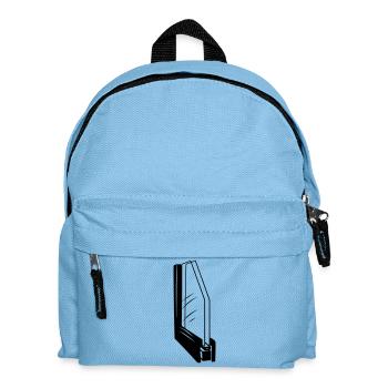 Vitrier en verre thermovitré - Sac à dos Enfant - bleu clair - Devant