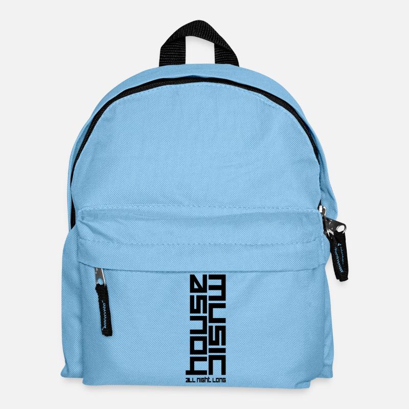 House Music - Kids' Backpack - light blue