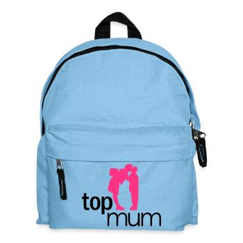 Top Mum - mothers day, muttertag - Kinder Rucksack - Hellblau - Vorne