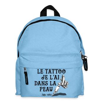 tattoo dans la peau - Sac à dos Enfant - bleu clair - Devant
