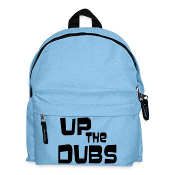 UP THE DUBS - Kids' Backpack - light blue - Front