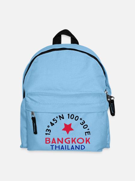 Bangkok - Kinder Rucksack - Hellblau