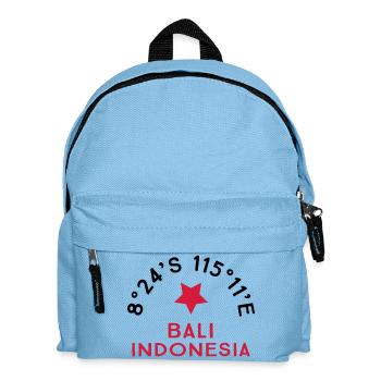 Bali - Kinder Rucksack - Hellblau - Vorne