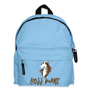 Reiten, Reiter, Pony, Pferd, Geschenk, Reitsport - Kinder Rucksack - Hellblau - Vorne