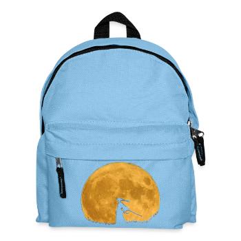 Oo Samurai / Moon oO - Kids' Backpack - light blue - Front