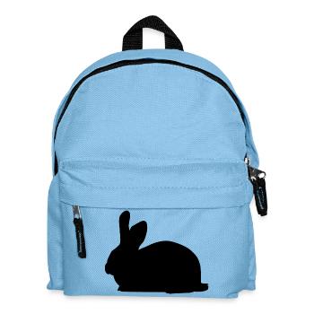 Rabbit Rabbit Bunny Rabbit Rodent rodents - Kids' Backpack - light blue - Front