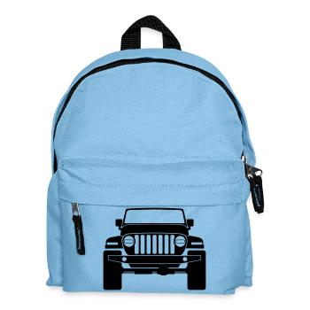 Jeep Wrangler JL - Kinder Rucksack - Hellblau - Vorne