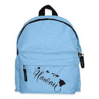 Hawaii - Kinder Rucksack - Hellblau - Vorne