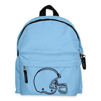 american football - Kids' Backpack - light blue - Front