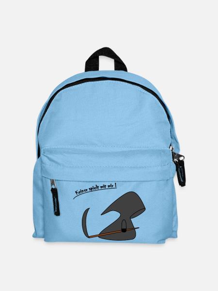 trauriger_tod_3 - Kinder Rucksack - Hellblau