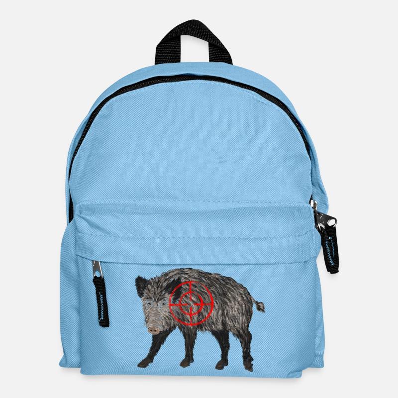 boar - Kids' Backpack - light blue
