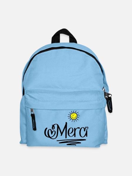 Merci - Sac à dos Enfant - bleu clair