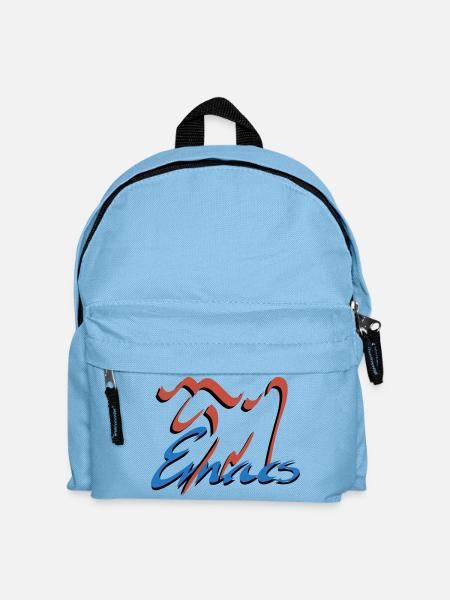 Emacs Programmierung Linux - Kinder Rucksack - Hellblau