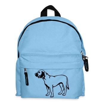 Hanoverian Sweat Dog - Kids' Backpack - light blue - Front