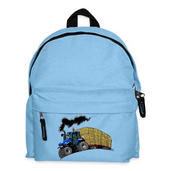 Panier BlueTractor TM120 - Sac à dos Enfant - bleu clair - Devant