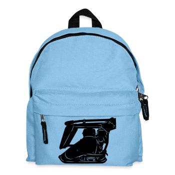 Stratemaker vibrating machine or vibrating plate - Kids' Backpack - light blue - Front