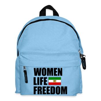 Women life freedom - Sac à dos Enfant - bleu clair - Devant