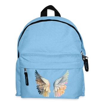 Ailes d'ange pastel artistic - Sac à dos Enfant - bleu clair - Devant