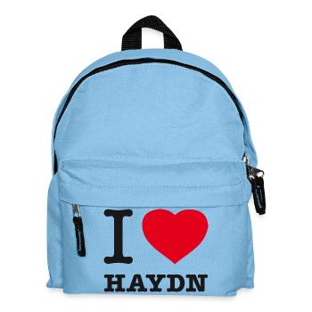 J’AIME HAYDN - Sac à dos Enfant - bleu clair - Devant