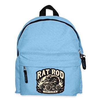 Ratsking Ratlook Shirt – Rustic Custom Style - Kids' Backpack - light blue - Front