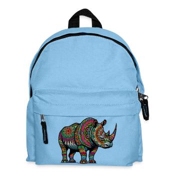 Rhinocéros - Sac à dos Enfant - bleu clair - Devant