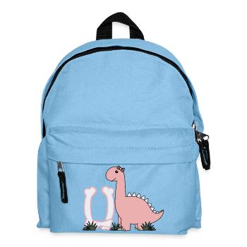 Buchstabe U - Kinder Rucksack - Hellblau - Vorne