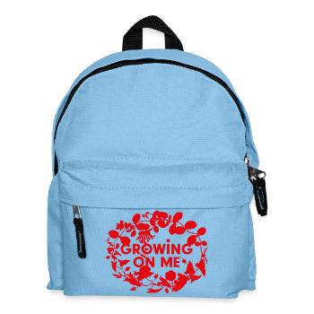 Growing on me - Kids' Backpack - light blue - Front