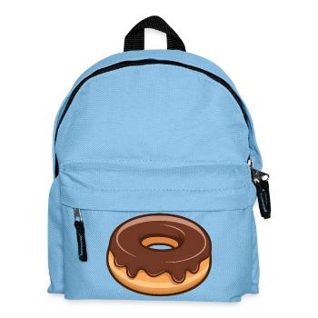 Donut Minimal Food Lover - Kinder Rucksack - Hellblau - Vorne