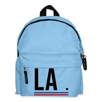 Los Angeles – West Coast Streetwear Shirt - Kinder Rucksack - Hellblau - Vorne