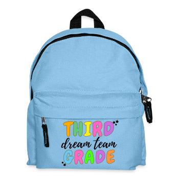 Troisième grade de l’équipe de rêve - Sac à dos Enfant - bleu clair - Devant