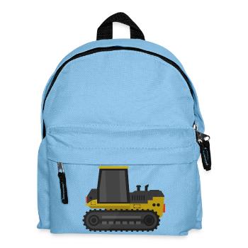 Tracteur à chenilles - Sac à dos Enfant - bleu clair - Devant