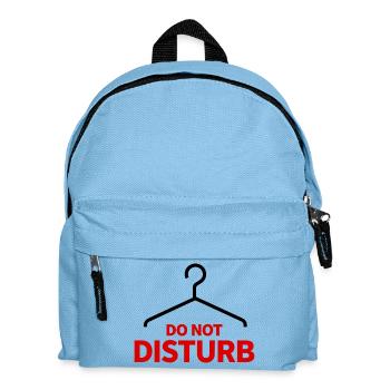 Ne pas déranger Hanger Dire Humour - Sac à dos Enfant - bleu clair - Devant
