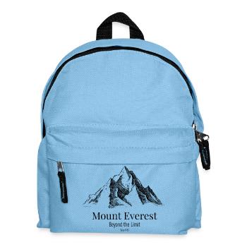 Mont Everest au-delà des limites - Sac à dos Enfant - bleu clair - Devant