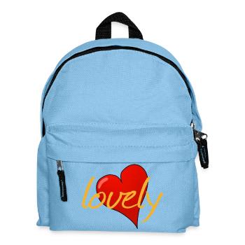 Lovely - Kids' Backpack - light blue - Front