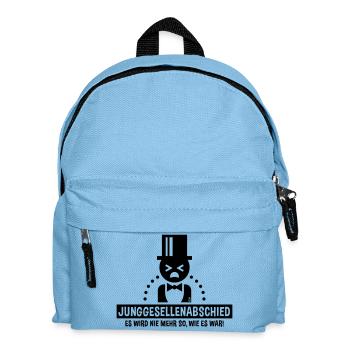 Junggesellenabschied – Nie Mehr Wie Es War! (B) - Kinder Rucksack - Hellblau - Vorne