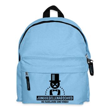 Junggesellenabschied – Flegeljahre Vorbei! (B) - Kinder Rucksack - Hellblau - Vorne