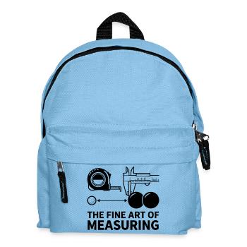 The Fine Art of Measuring Boule Petanque - Kids' Backpack - light blue - Front