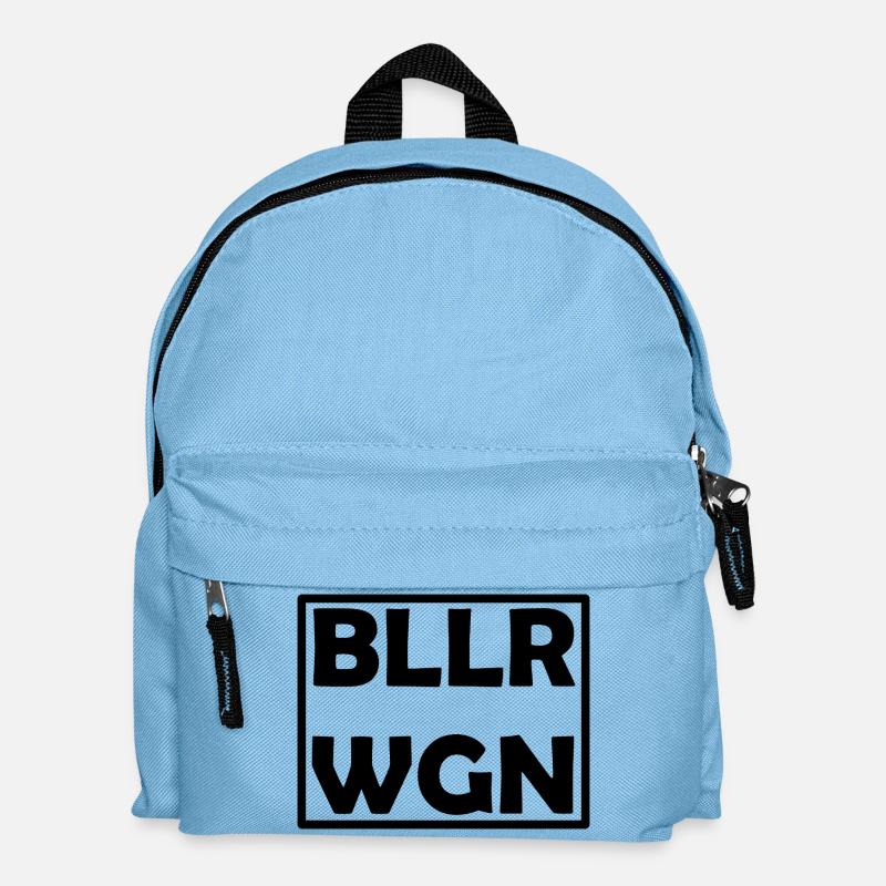Bollerwagen - Kinder Rucksack - Hellblau
