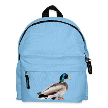 Mallard Male - Kids' Backpack - light blue - Front