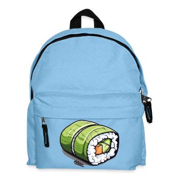 Rouleau à sushi vert émeraude - Sac à dos Enfant - bleu clair - Devant