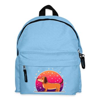 Teckel (bande dessinée) - Sac à dos Enfant - bleu clair - Devant