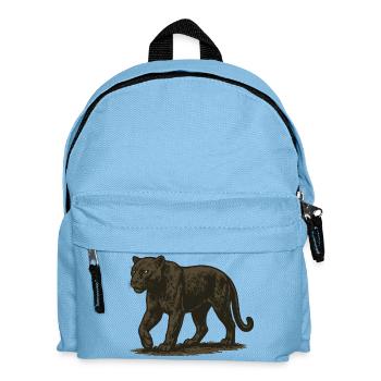 Panther - Kinder Rucksack - Hellblau - Vorne