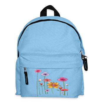 Colorful Wildflowers - Kids' Backpack - light blue - Front