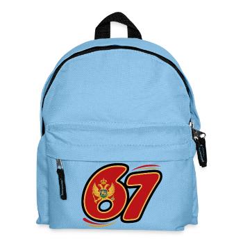67 Montenegro Edition - Kids' Backpack - light blue - Front