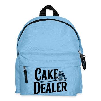 Kuchenhändler - Kinder Rucksack - Hellblau - Vorne