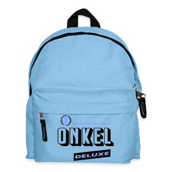 Onkel Number One Deluxe Bester Familie  - Kinder Rucksack - Hellblau - Vorne