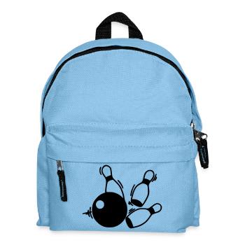 kegel team - Kinder Rucksack - Hellblau - Vorne