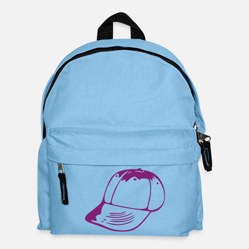 mütze - Kinder Rucksack - Hellblau