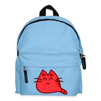 Cute Cat Cat Meow - Kids' Backpack - light blue - Front